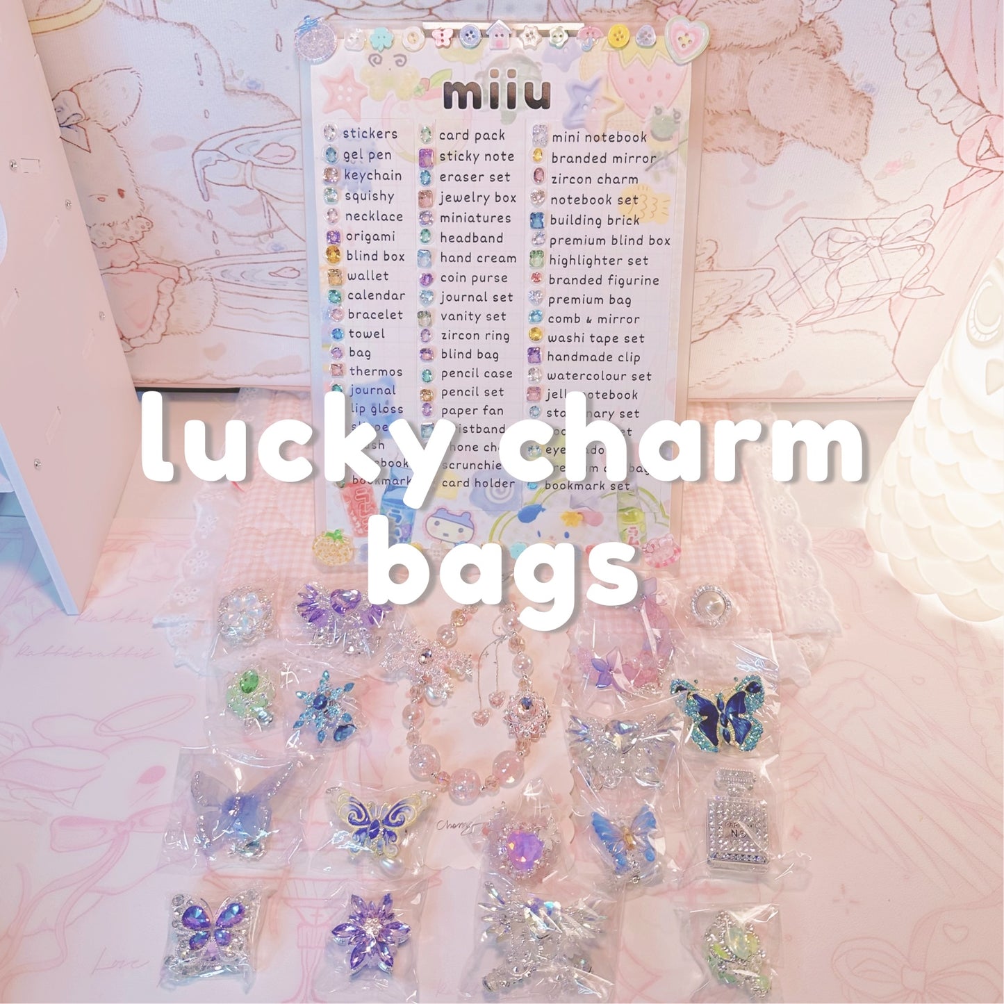 lucky charm bags (special items bonus)